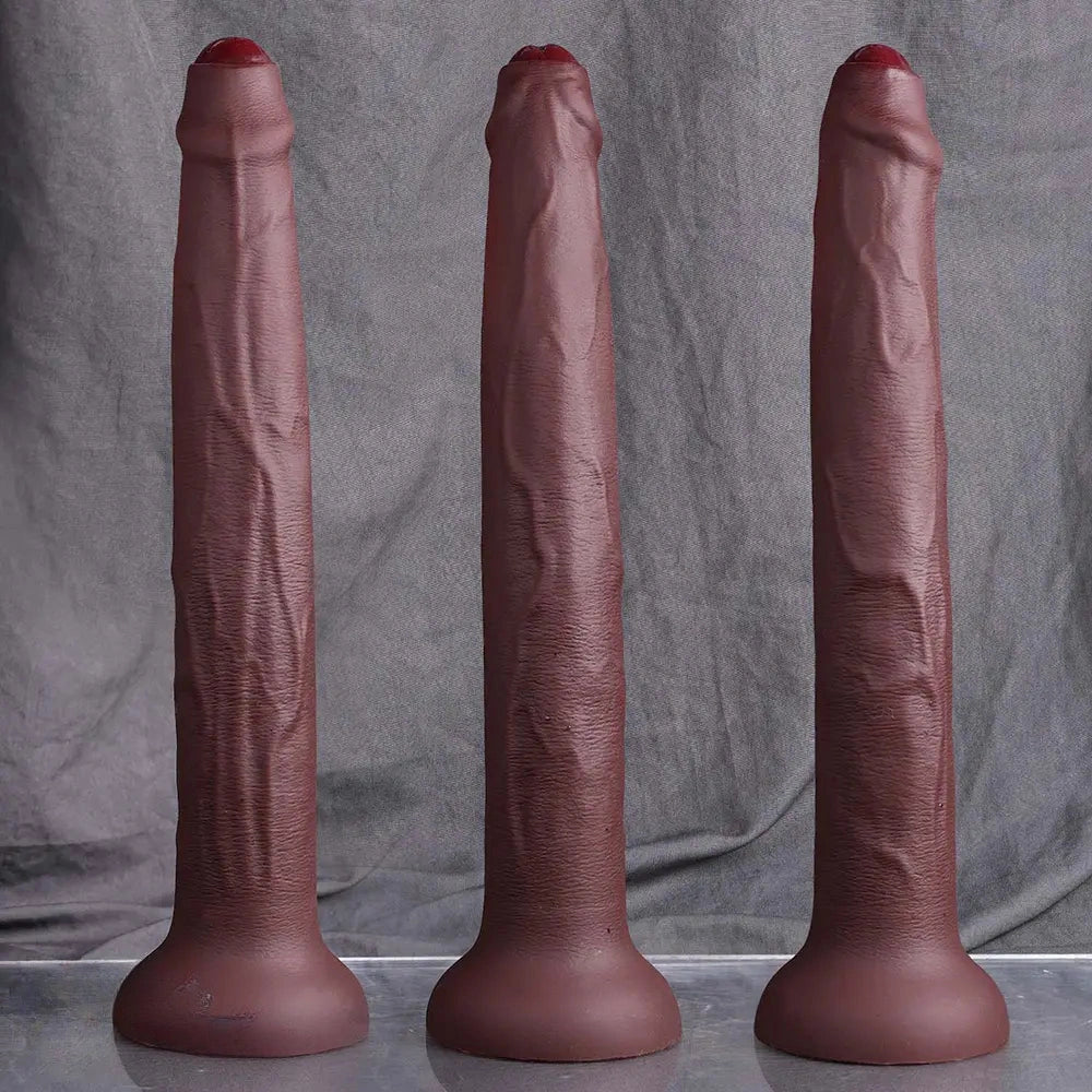 11.8in 15.3in 19.3in Super Long Huge Uncut Silicone Dildo Anal Cock Sex Toy