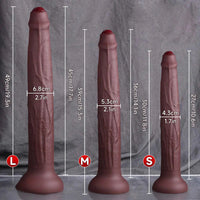 11.8in 15.3in 19.3in Super Long Huge Uncut Silicone Dildo Anal Cock Sex Toy