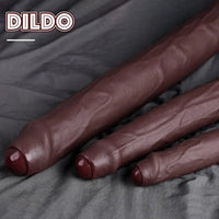 11.8in 15.3in 19.3in Super Long Huge Uncut Silicone Dildo Anal Cock Sex Toy