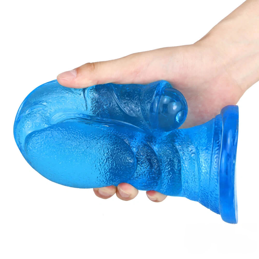 11.8in Big Blue Dildo Long Horse Thick Dildo Sex Toy Without Eggs