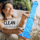 11.8in Big Blue Dildo Long Horse Thick Dildo Sex Toy Without Eggs