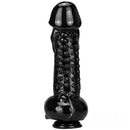 11.8in Big Thick Spiked Dildo Realistic Glans Sex Toy With Sucker