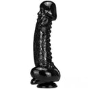 11.8in Big Thick Spiked Dildo Realistic Glans Sex Toy With Sucker
