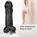 11.8in Big Thick Spiked Dildo Realistic Glans Sex Toy With Sucker
