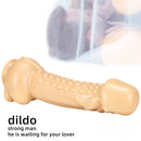 11.8in Big Thick Spiked Dildo Realistic Glans Sex Toy With Sucker