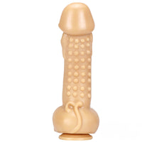11.8in Big Thick Spiked Dildo Realistic Glans Sex Toy With Sucker