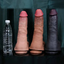 11.8in Huge Soft Lifelike Realistic Skin Thick Cock Double Layer Dildo
