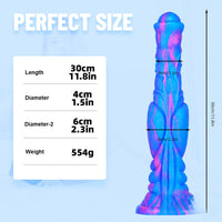 11.8in Large Long Thick Horse Dildo No Eggs Realistic Dildo