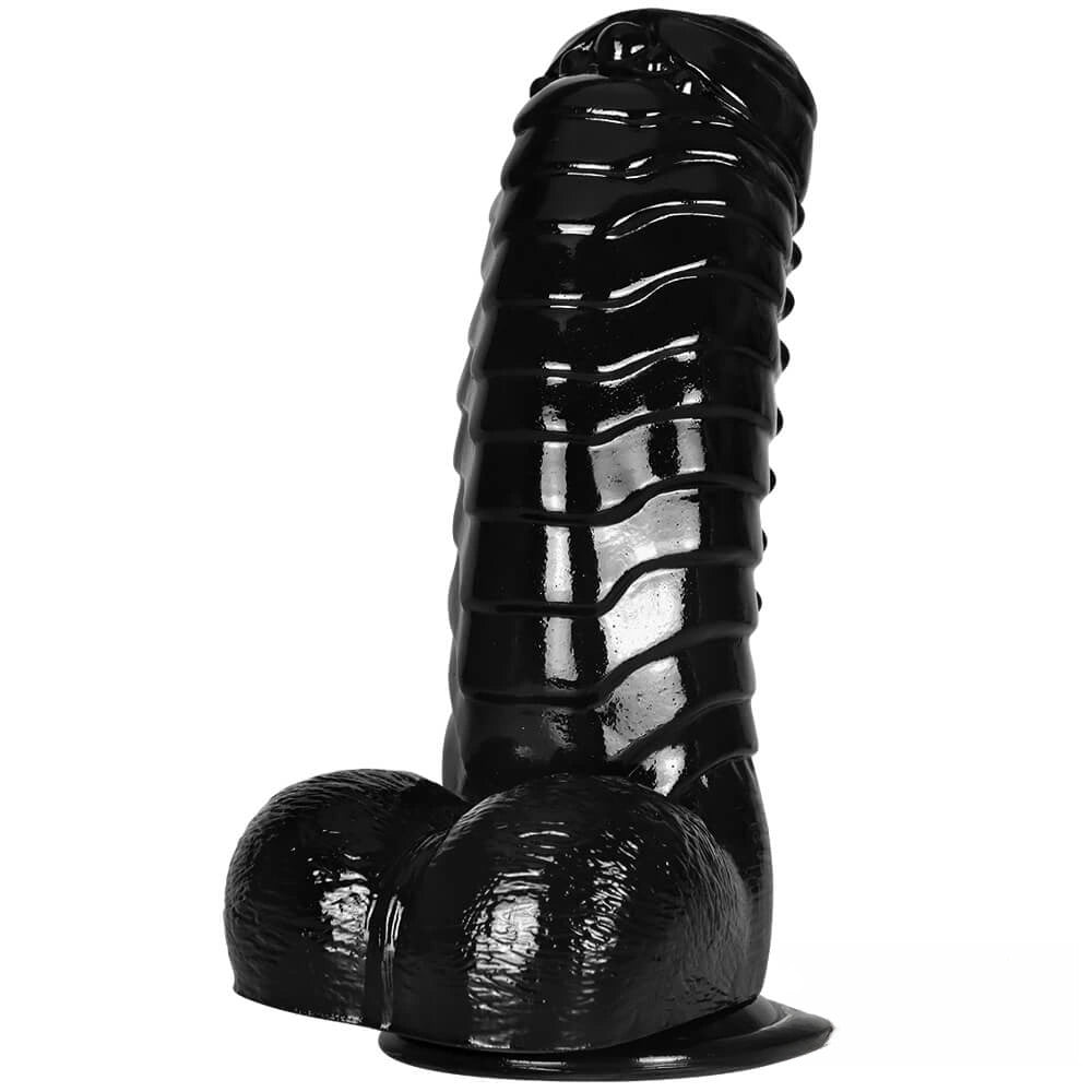 11.8in Thick Big Black Dildo Good Quality With Suction Cup