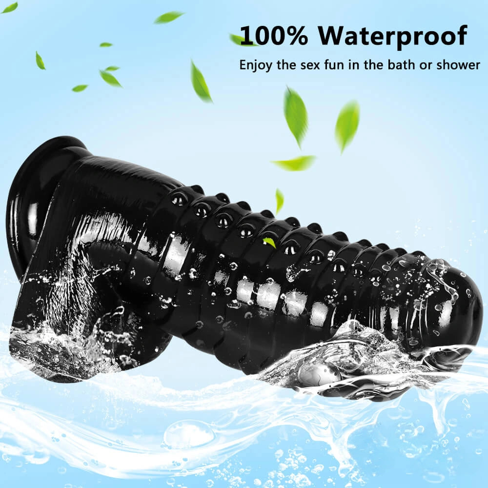 11.8in Thick Big Black Dildo Good Quality With Suction Cup
