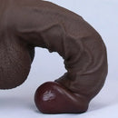 11.8in Thick Realistic Veins Huge Soft Dildo Double-layer Silicone Cock