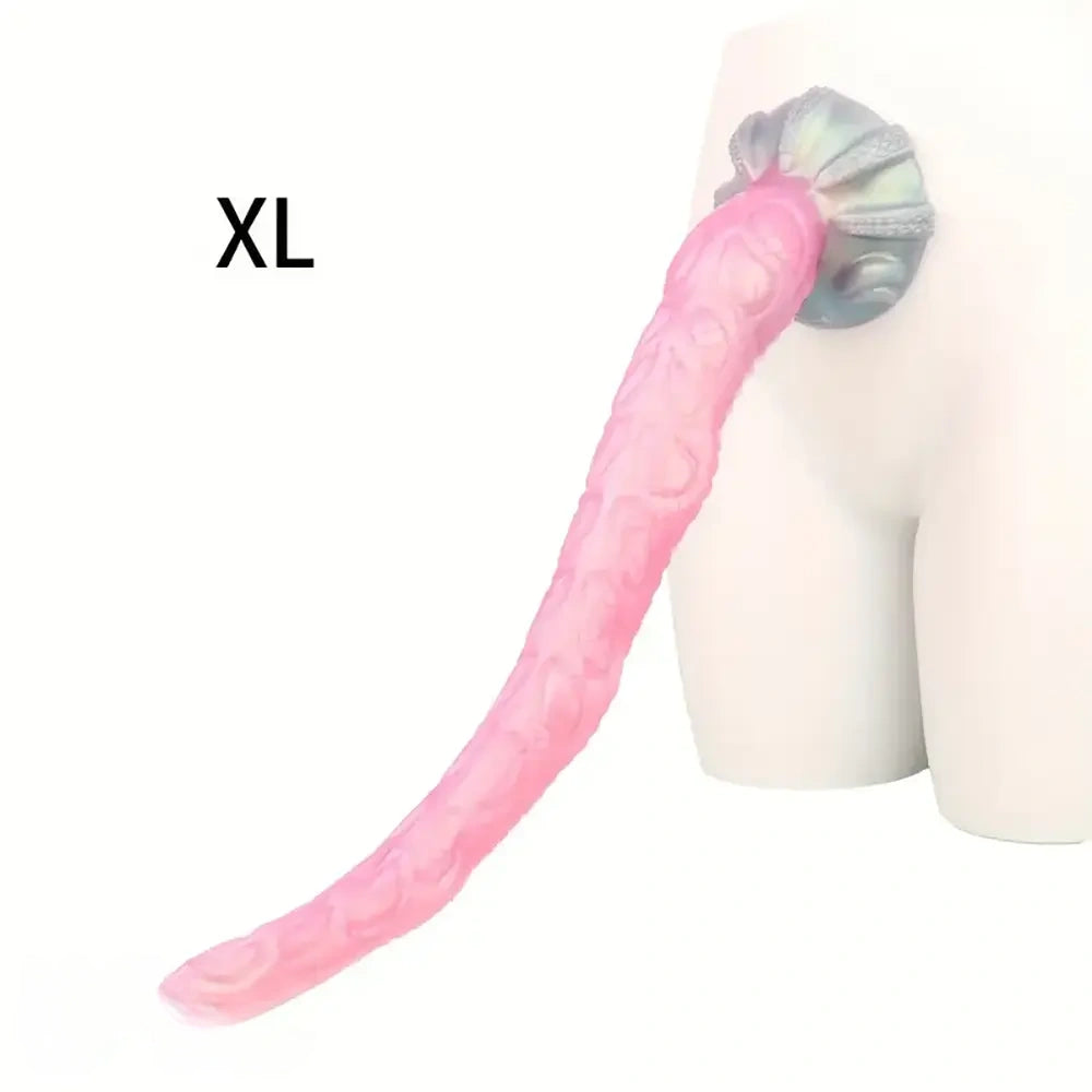 11in - 25.19in Extra Long Big Octopus Tentacle Hands Free Dildo