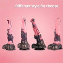 11in 9.8in 11.2in 9.8in Soft Silicone Fantasy Large Horse Penis Dildo