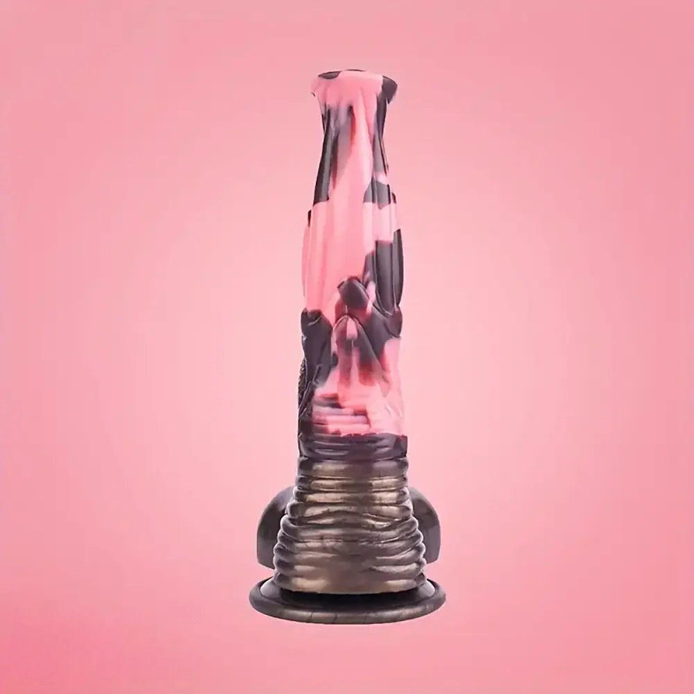 11in 9.8in 11.2in 9.8in Soft Silicone Fantasy Large Horse Penis Dildo