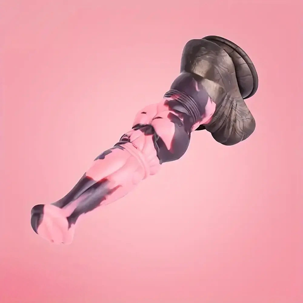 11in 9.8in 11.2in 9.8in Soft Silicone Fantasy Large Horse Penis Dildo