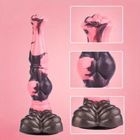 11in 9.8in 11.2in 9.8in Soft Silicone Fantasy Large Horse Penis Dildo