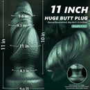 11in Fantasy Dildo Large Anal Plug With Big Knot Huge Thick Fat Anal Dildo