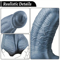11in Fantasy Silicone Soft Dual Density Dildo Stimulator Heavyweight Trainer