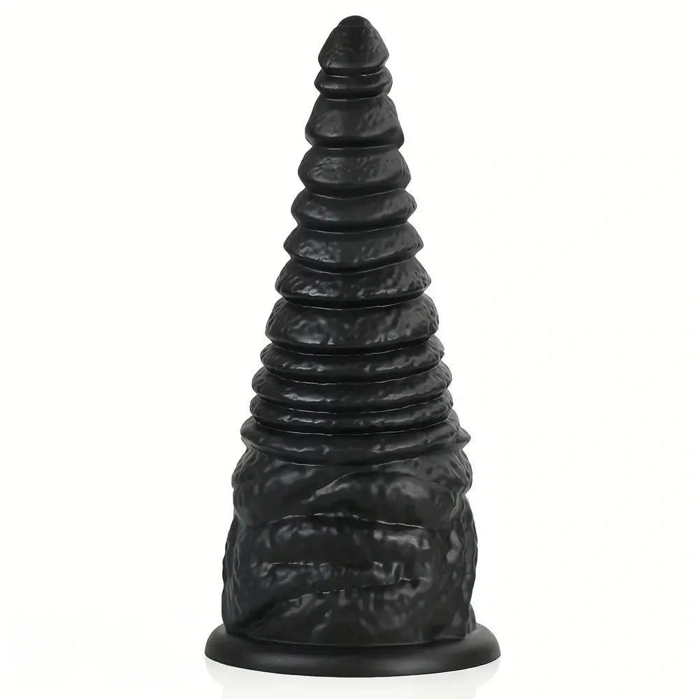 11in Huge Silicone Thick Anal Plug Dildo With Tapered Glans Anal Stretcher
