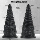11in Huge Silicone Thick Anal Plug Dildo With Tapered Glans Anal Stretcher