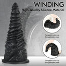 11in Huge Silicone Thick Anal Plug Dildo With Tapered Glans Anal Stretcher