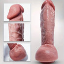 11in Huge Thick Realistic Large Silicone Dildo With Wide Ball Curved Waves