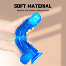 11in Premium Big Blue Dildo Thick Penis For Women Orgasm Sex