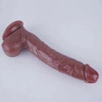 11in PVC Big Dildo Real Man Penis Huge Dildo For Women G-spot Vagina