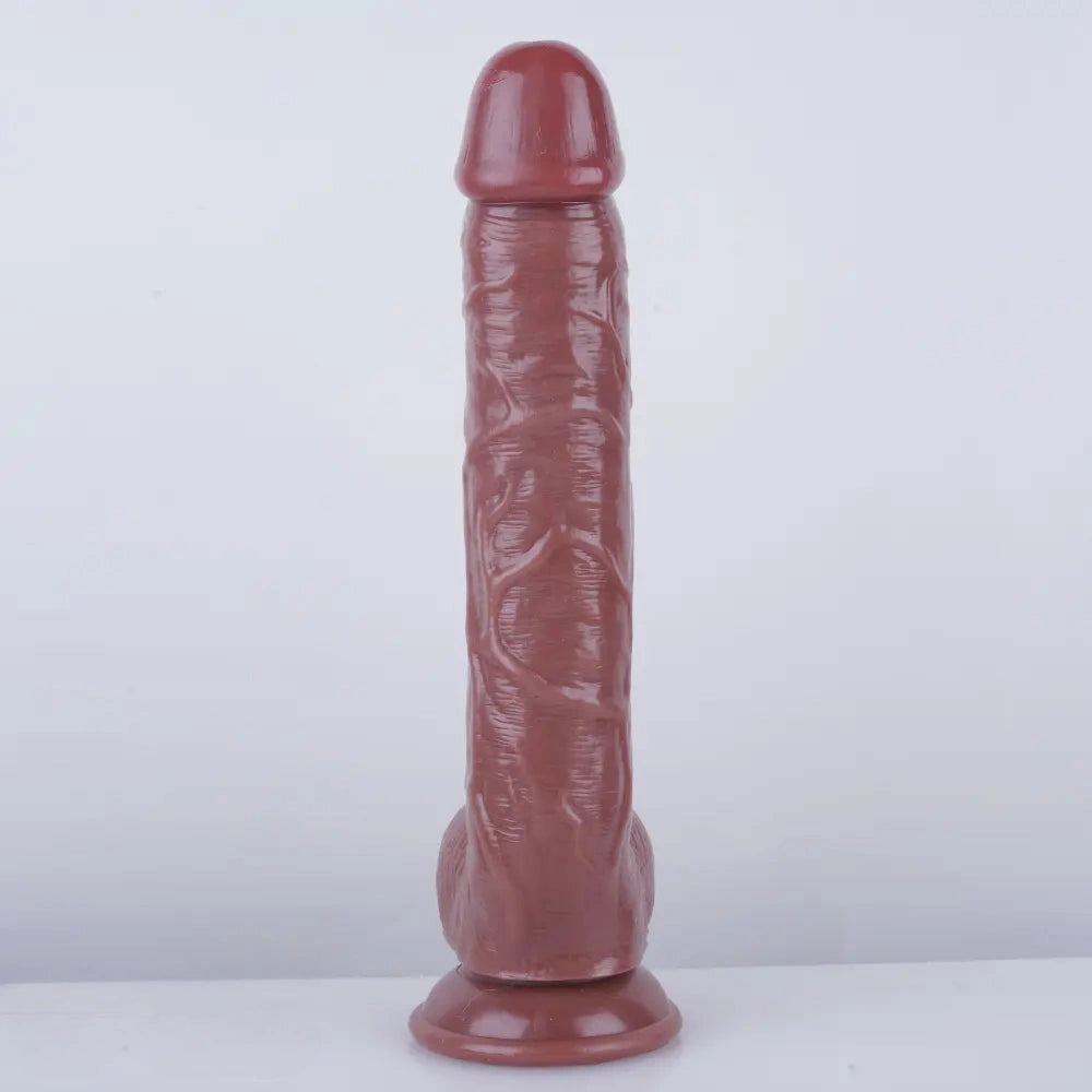 11in PVC Big Dildo Real Man Penis Huge Dildo For Women G-spot Vagina