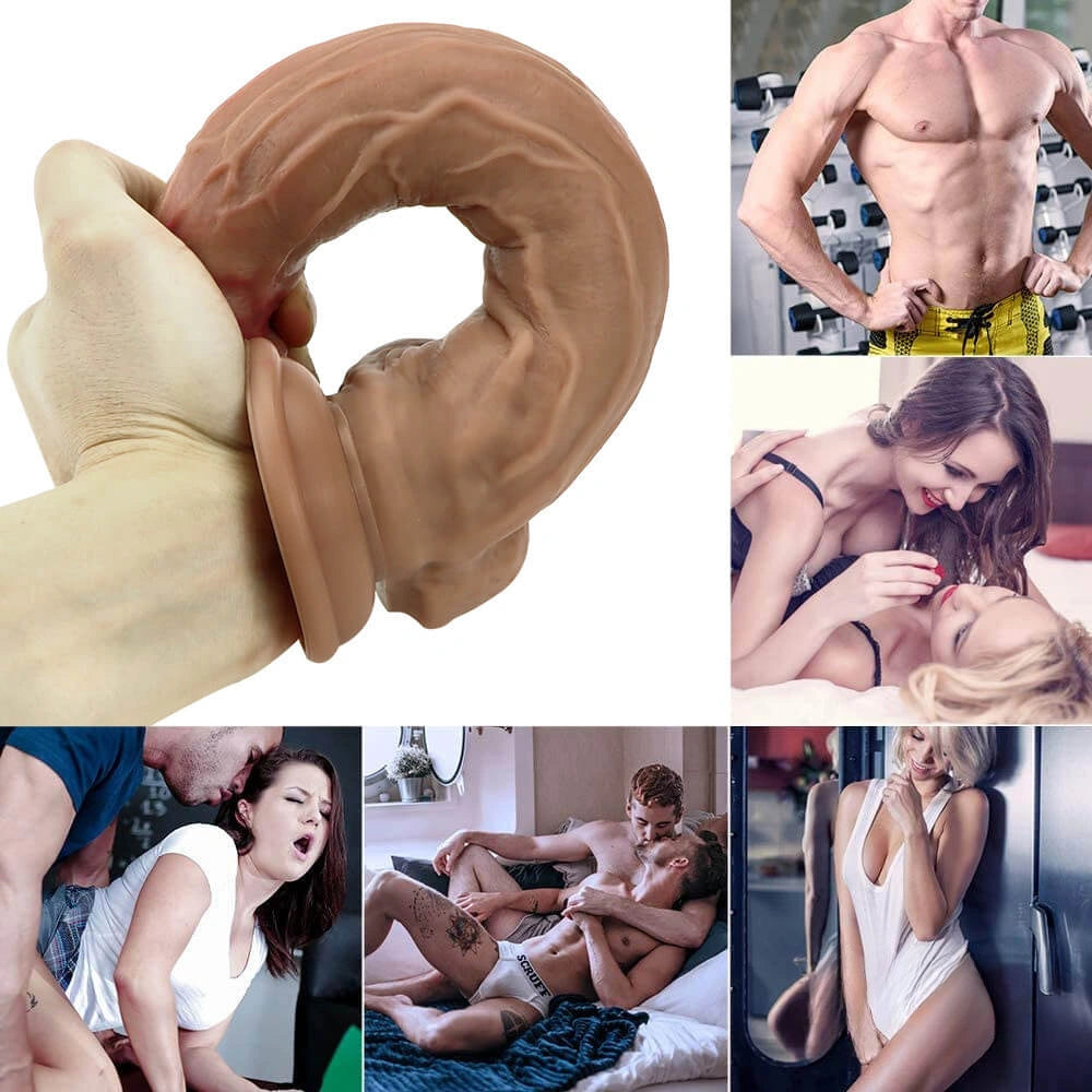 11in Realistic Dildo Sex Toy For Females Males Masturbation