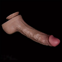 11in Realistic Silicone Big Soft Lifelike Dildo For Women Sex Orgasm
