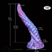 11in Silicone Dildo Penis Masturbator Stick Female Utensils Room Fun Dildo