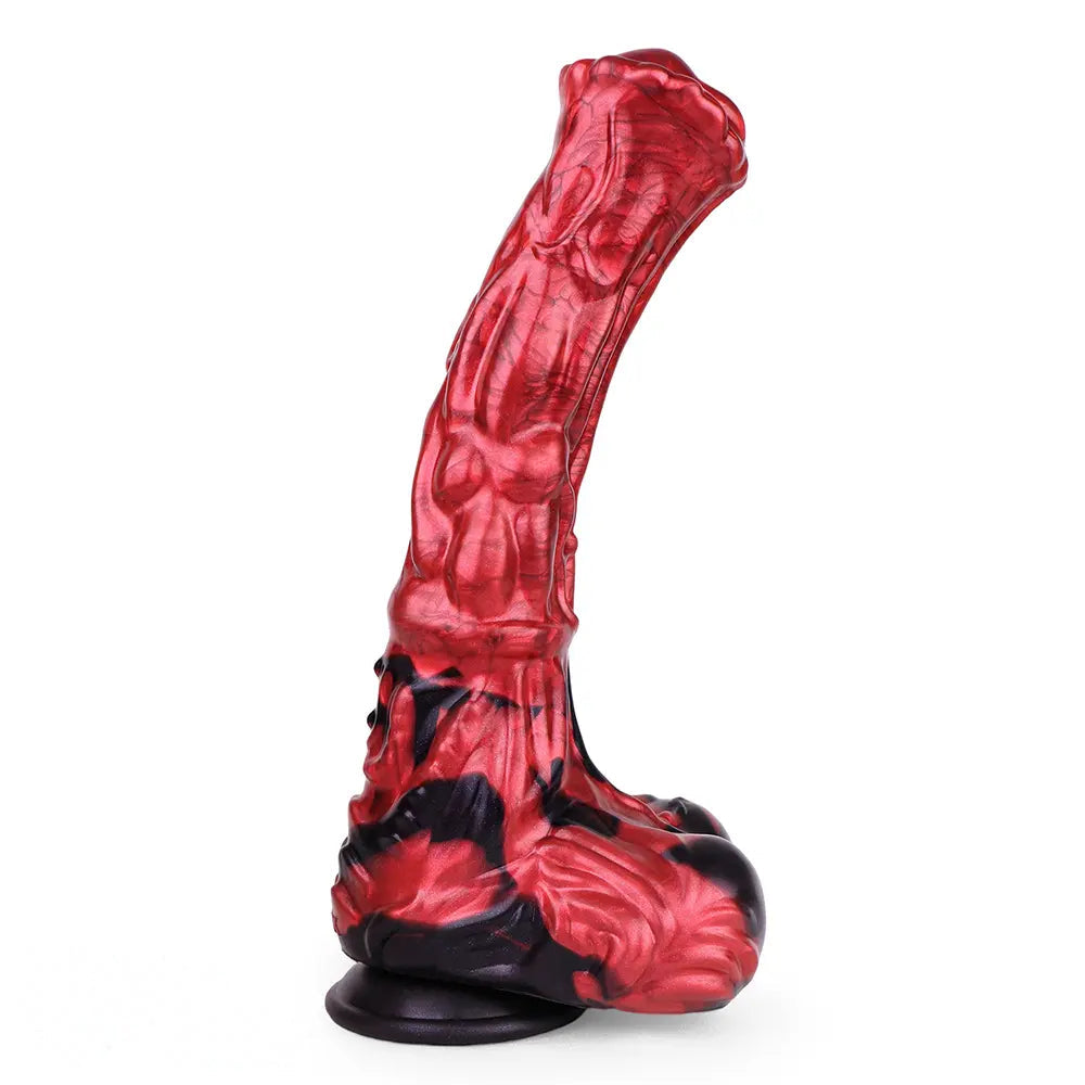12.01in Horse Cock Dildo With Strong Suction Cup For Hands-Free Sex
