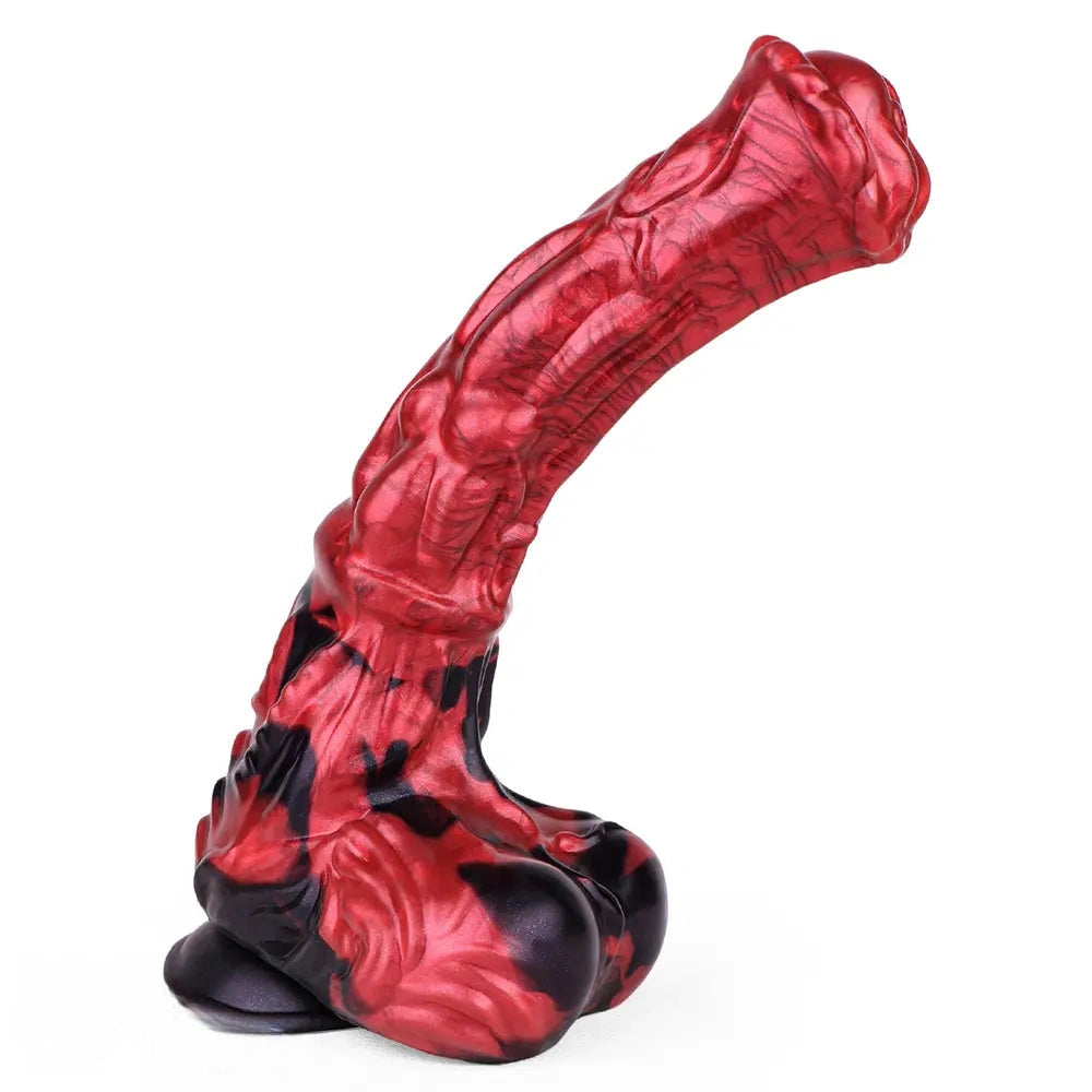 12.01in Horse Cock Dildo With Strong Suction Cup For Hands-Free Sex