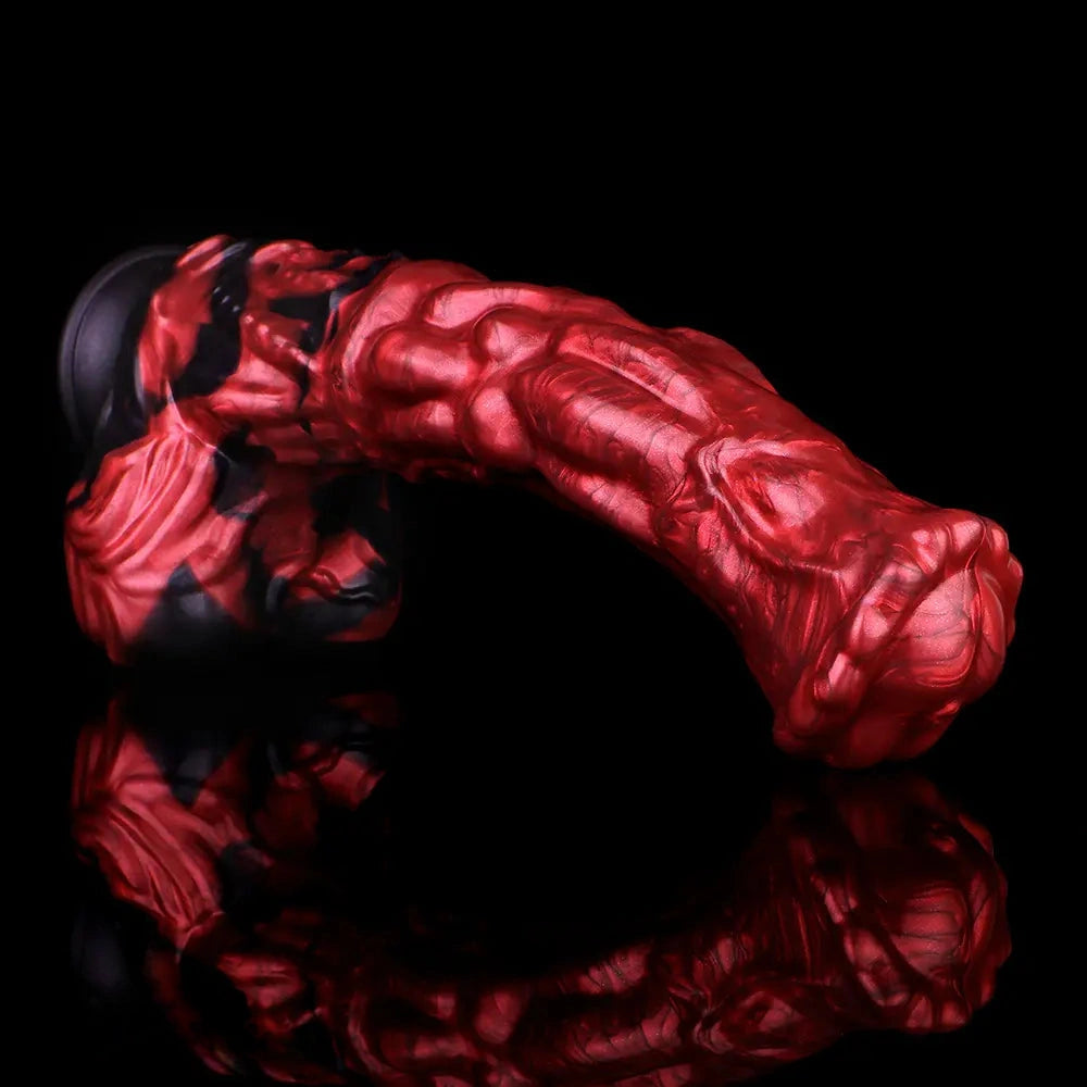 12.01in Horse Cock Dildo With Strong Suction Cup For Hands-Free Sex