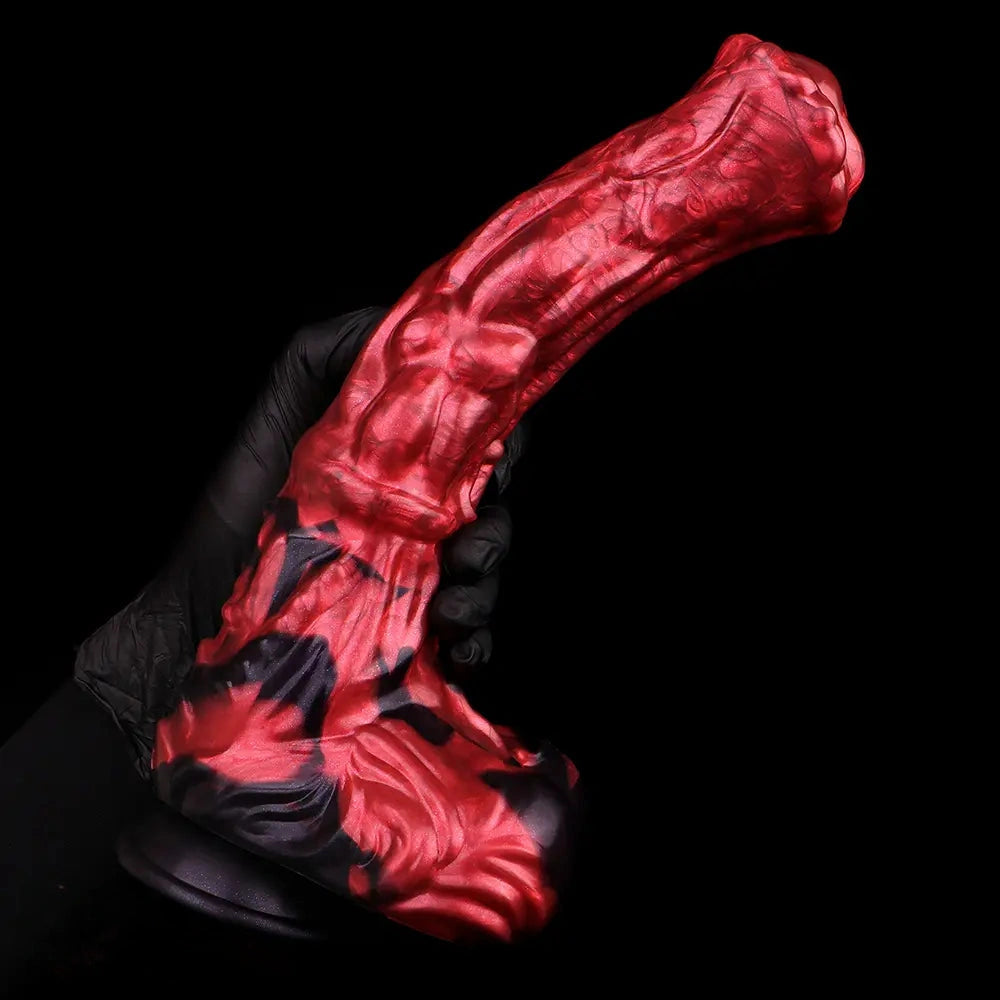 12.01in Horse Cock Dildo With Strong Suction Cup For Hands-Free Sex
