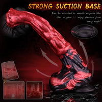 12.01in Horse Cock Dildo With Strong Suction Cup For Hands-Free Sex