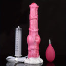 12.01in Silicone Anal Probe Horse Squirting Dildo With Water Jet