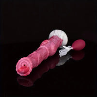 12.01in Silicone Anal Probe Horse Squirting Dildo With Water Jet