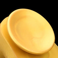 12.2in 13.38in Golden Liquid Silicone Giant Caterpillar Anal Thick Dildo