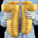 12.2in 13.38in Golden Liquid Silicone Giant Caterpillar Anal Thick Dildo
