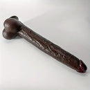 12.2in 14.1in 16.5in Extra Long Big Ebony Silicone Dildo For Women