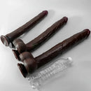 12.2in 14.1in 16.5in Extra Long Big Ebony Silicone Dildo For Women