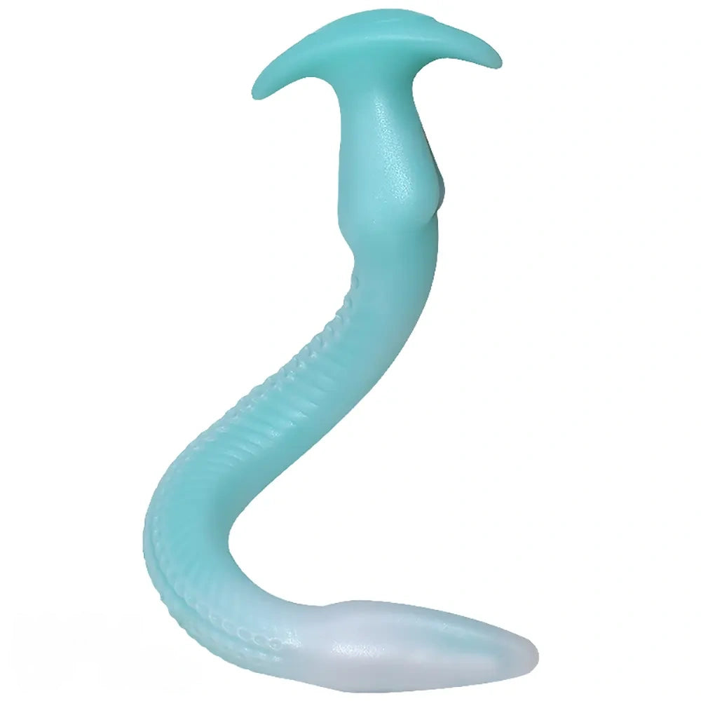 12.2in 15.94in 20.87in Snake Long Huge Animal Luminous Dildo For Anus