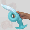 12.2in 15.94in 20.87in Snake Long Huge Animal Luminous Dildo For Anus
