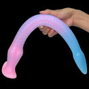12.2in 15.94in 20.87in Snake Long Huge Animal Luminous Dildo For Anus