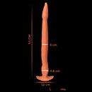 12.2in 15.94in 20.87in Snake Long Huge Animal Luminous Dildo For Anus