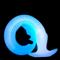 12.2in 15.94in 20.87in Snake Long Huge Animal Luminous Dildo For Anus