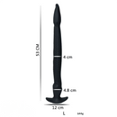 12.2in 15.94in 20.87in Snake Long Huge Animal Luminous Dildo For Anus