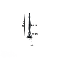 12.2in 15.94in 20.87in Snake Long Huge Animal Luminous Dildo For Anus